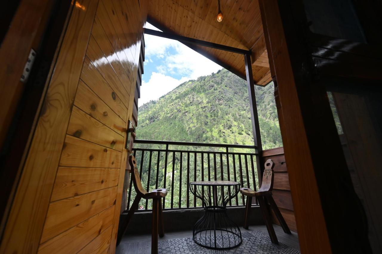 The Hillside Hotel Kasol Exterior foto