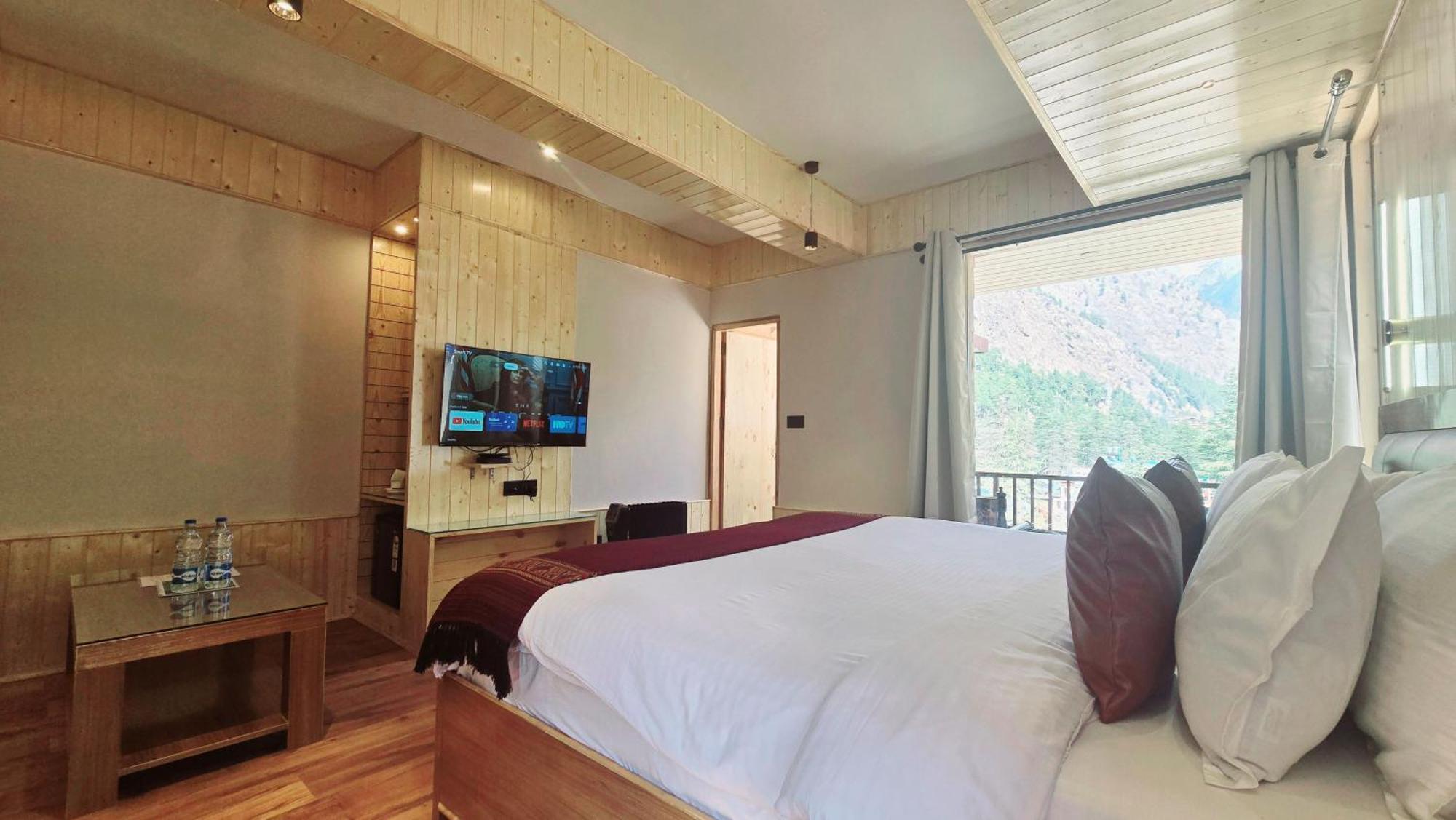 The Hillside Hotel Kasol Exterior foto