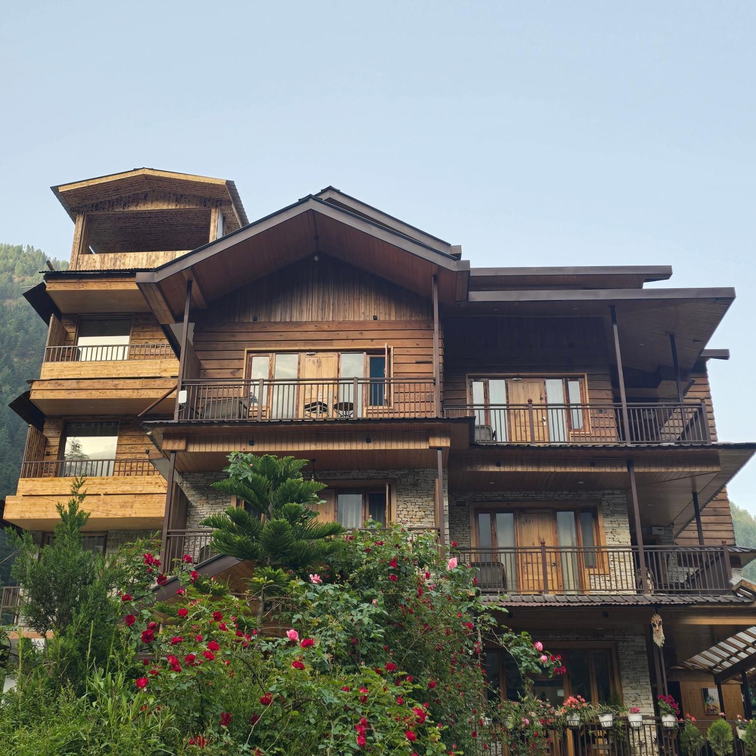 The Hillside Hotel Kasol Exterior foto
