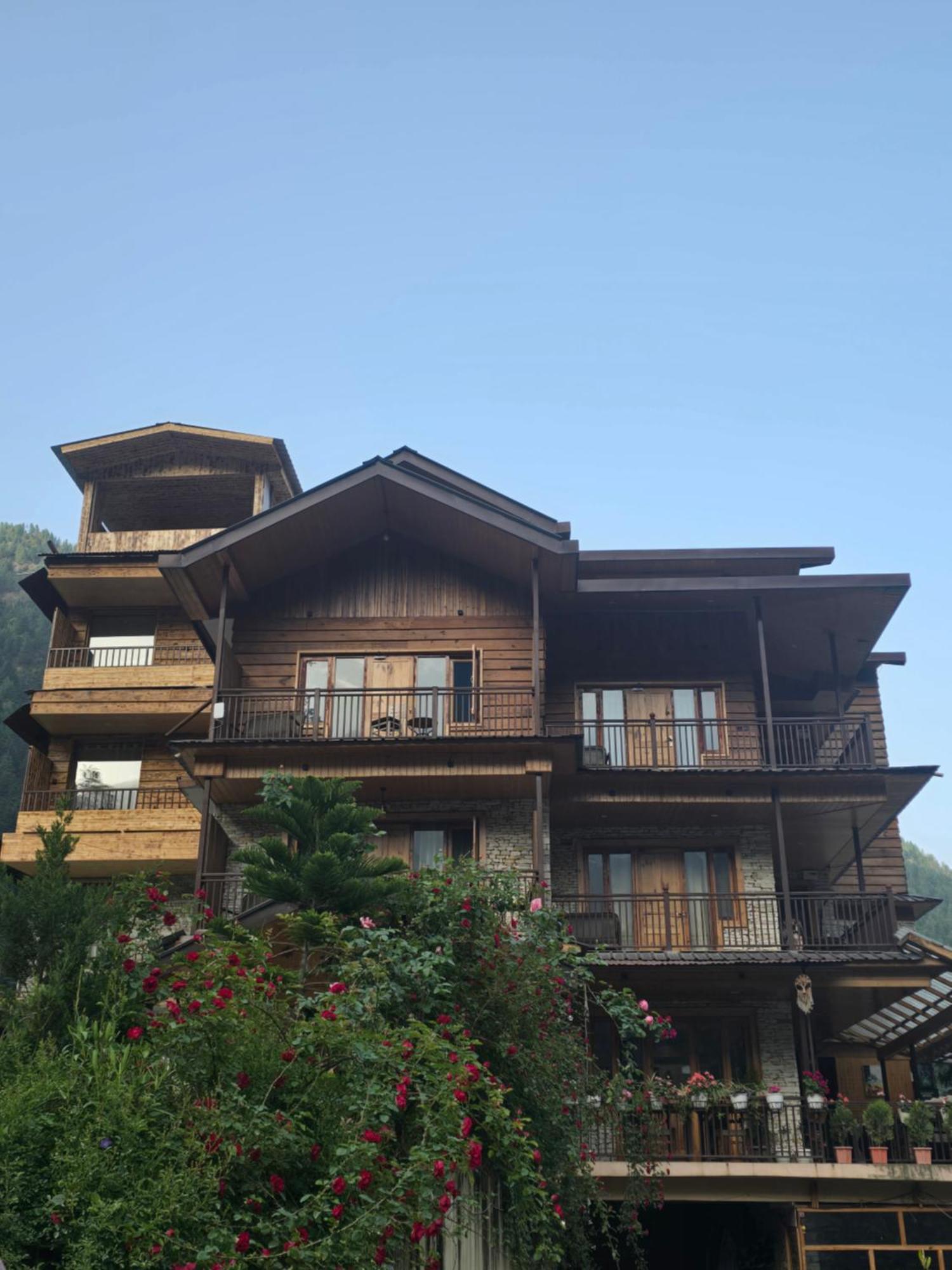 The Hillside Hotel Kasol Exterior foto